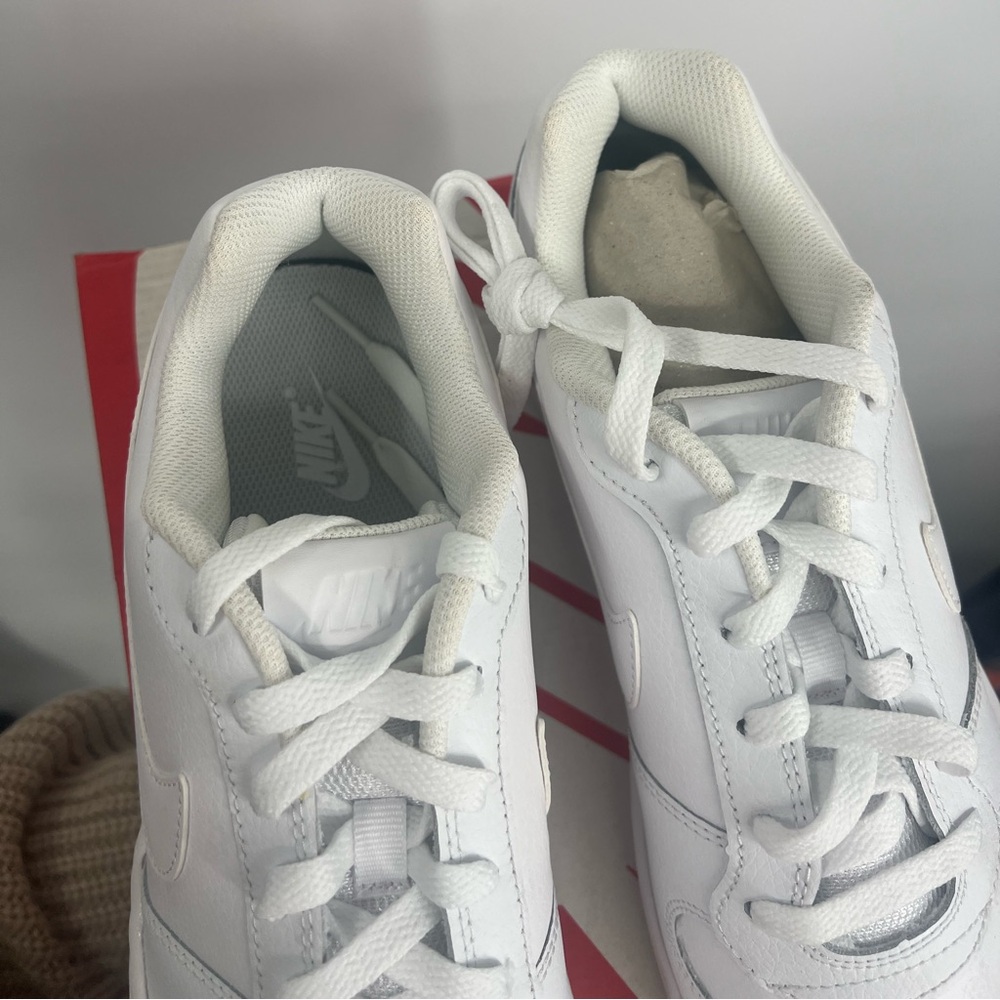 Nike Womens Ebernon Low White Size 10.5 - Picture 5 of 5